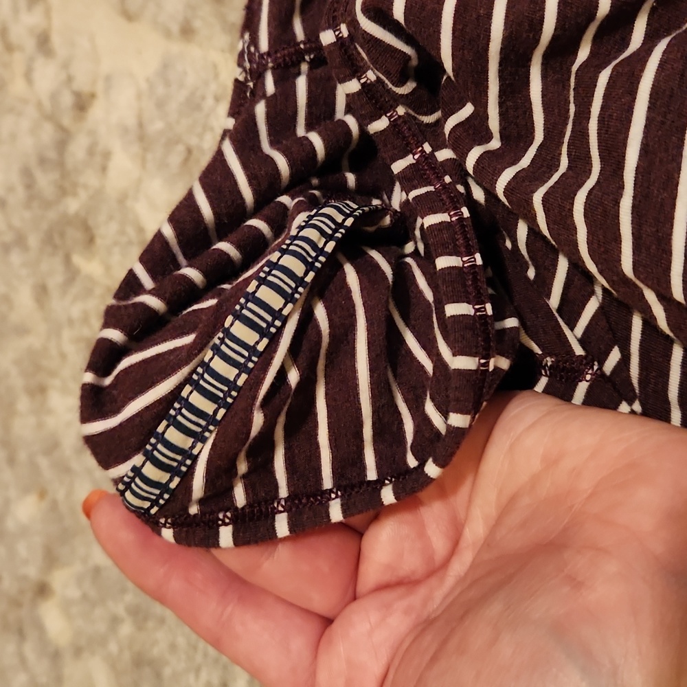 Lululemon Striped Long Sleeve Tee - Picture 6 of 7